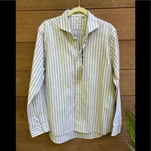 Singer + Sargent Chambray Striped Shirt